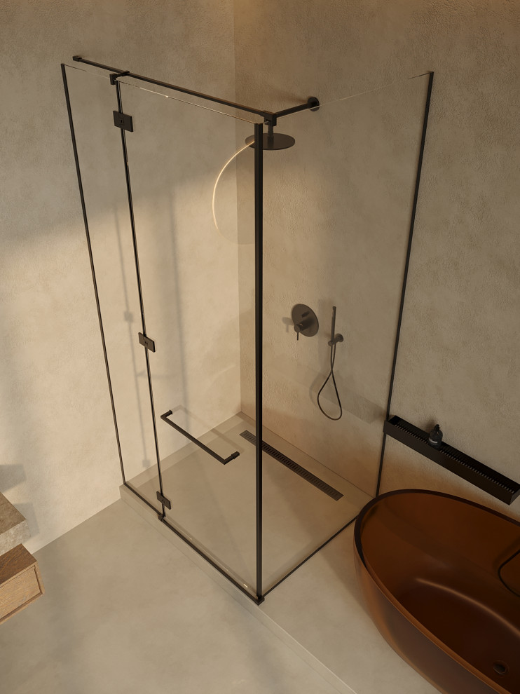 Glass House - glass in house