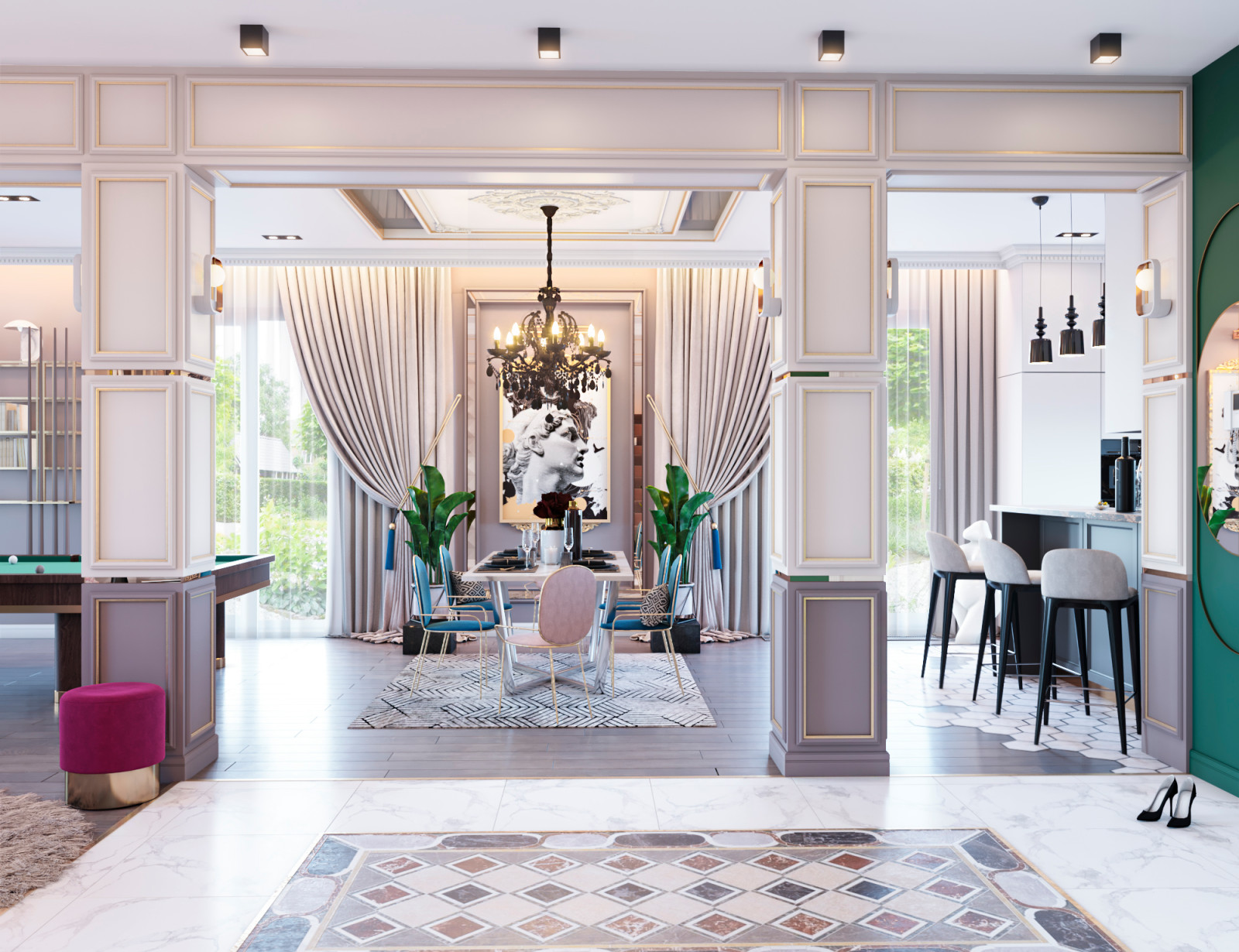 Обложка проекта: Коттедж с террасой