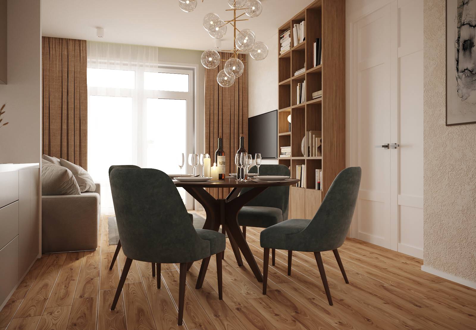 ЖК «LENINGRAD» 50м2., проект 2020г.