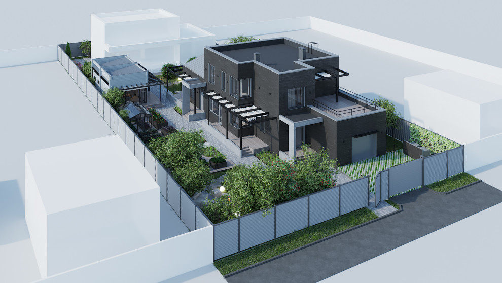 Частный жилой дом в Красноярске