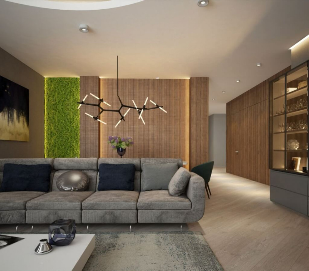 Дизайн квартиры 180 м2 на Кутузовский проспект