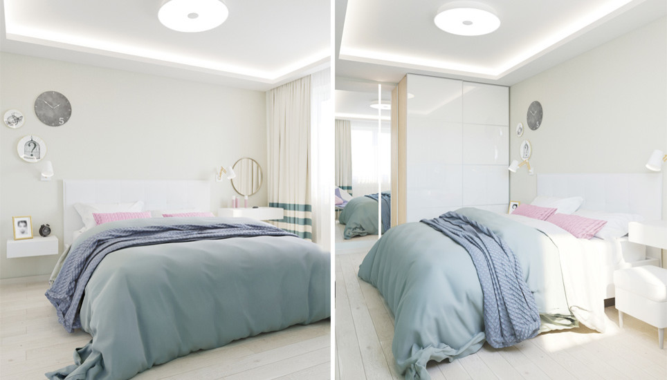 Проект трехкомнатной квартиры в Тропарево-Никулино