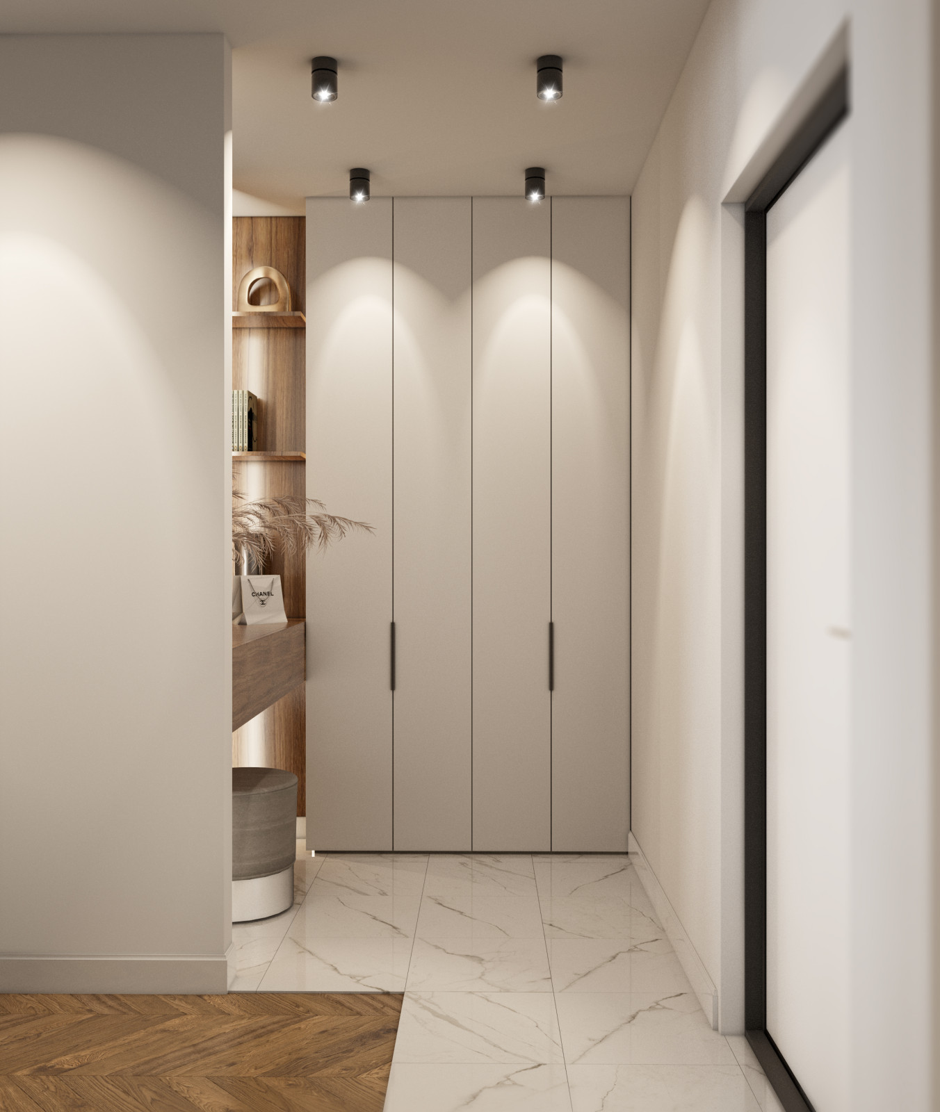 Дизайн интерьера квартиры в ЖК EXCLUSIVE LIFE 140квМ