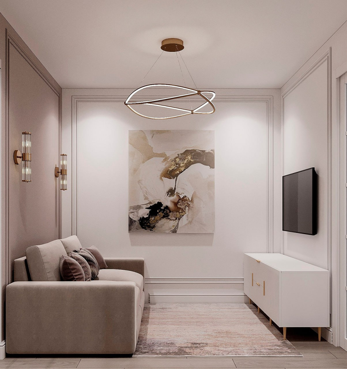 Дизайн-проект квартиры 48кв.м