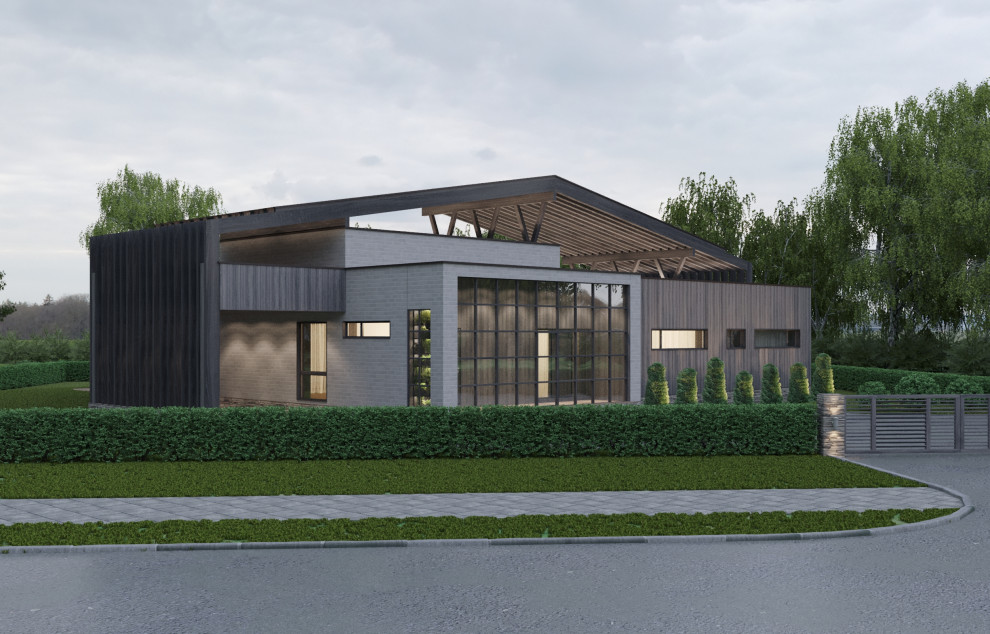 Дом с видом на лунку