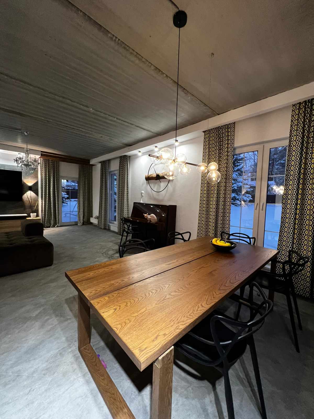 Преображение пространства кухни-гостиной в стиле Лофт