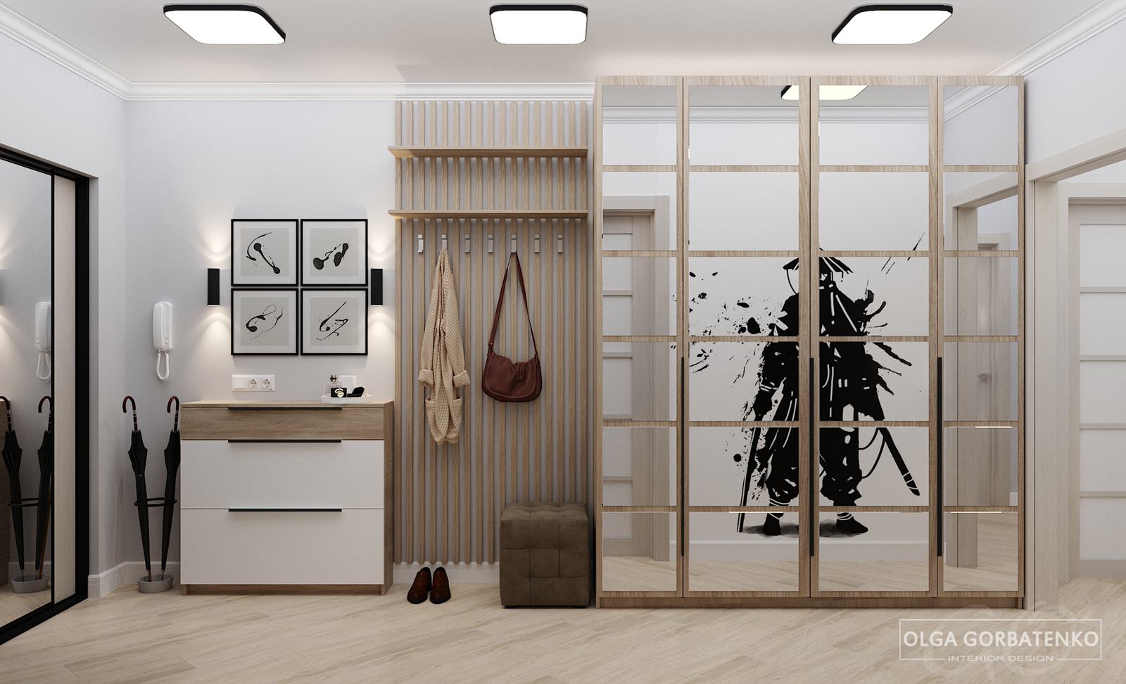 Прихожая с японским акцентом