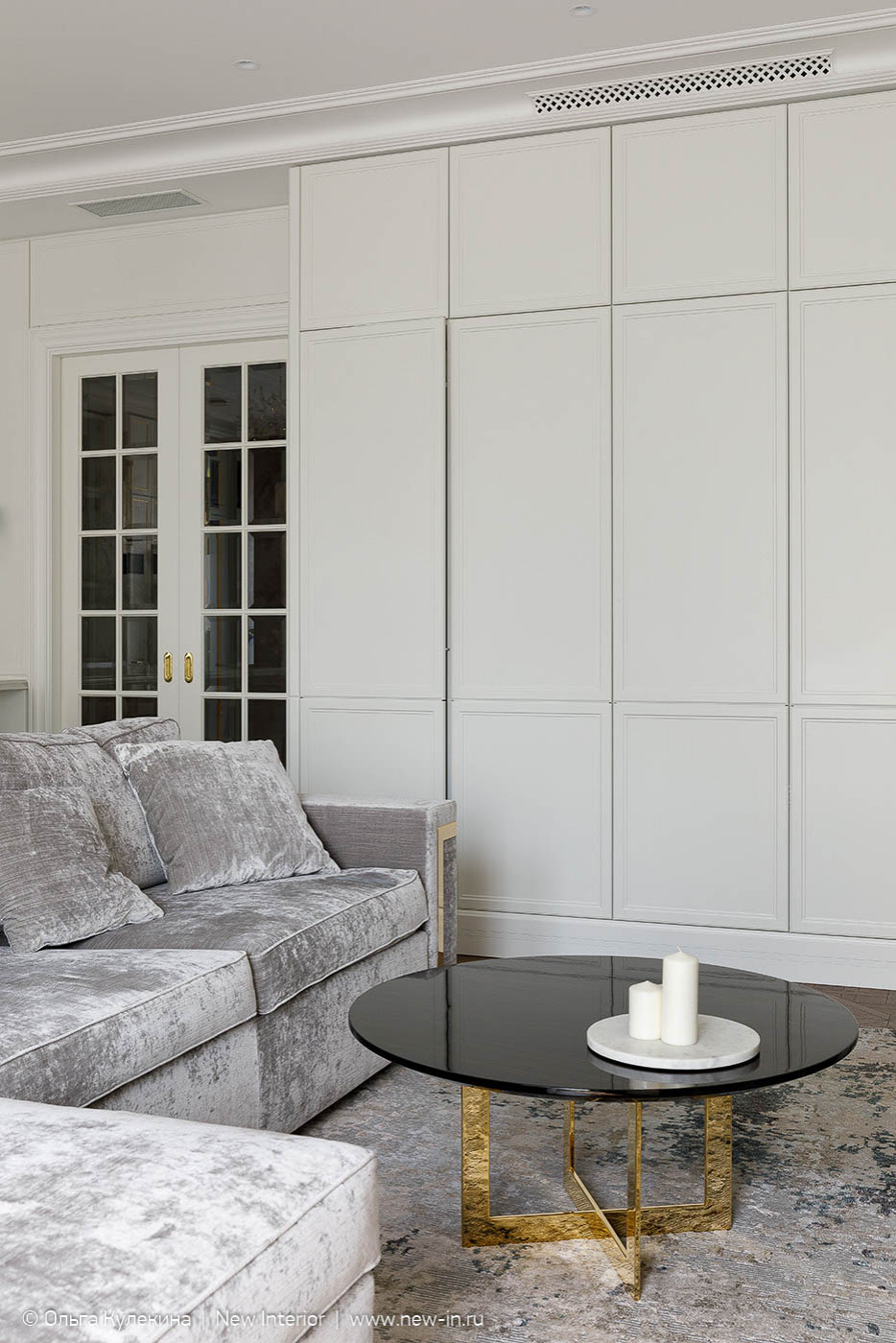 Квартира на Крестовском в стиле современная классика - 125 м²