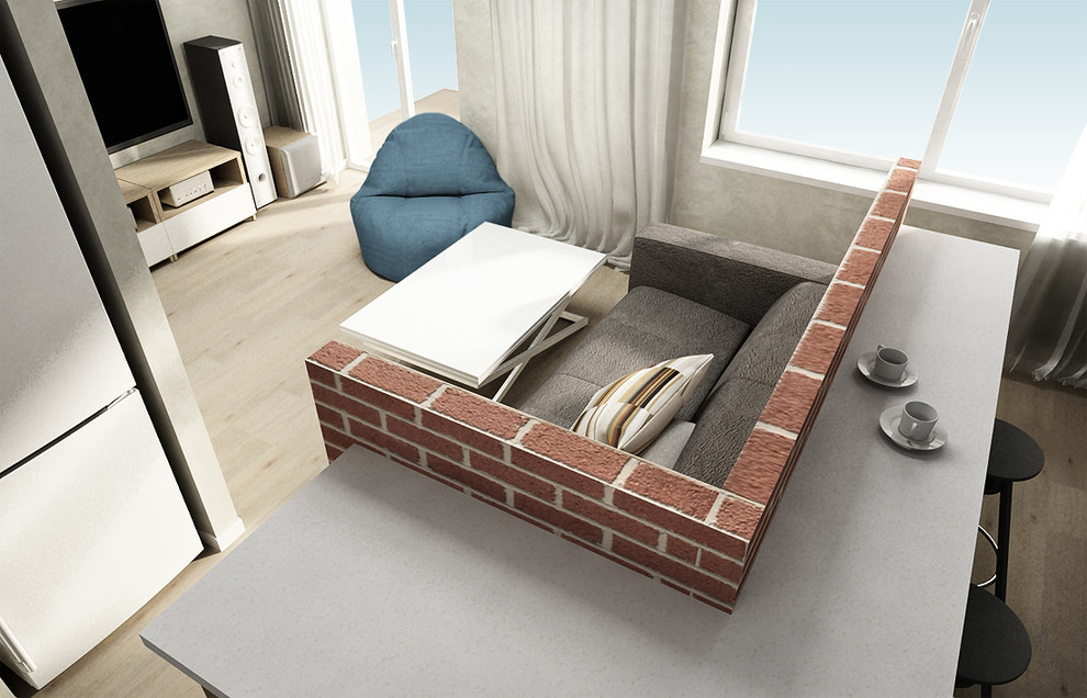 Дизайн - проект квартиры 35 м2