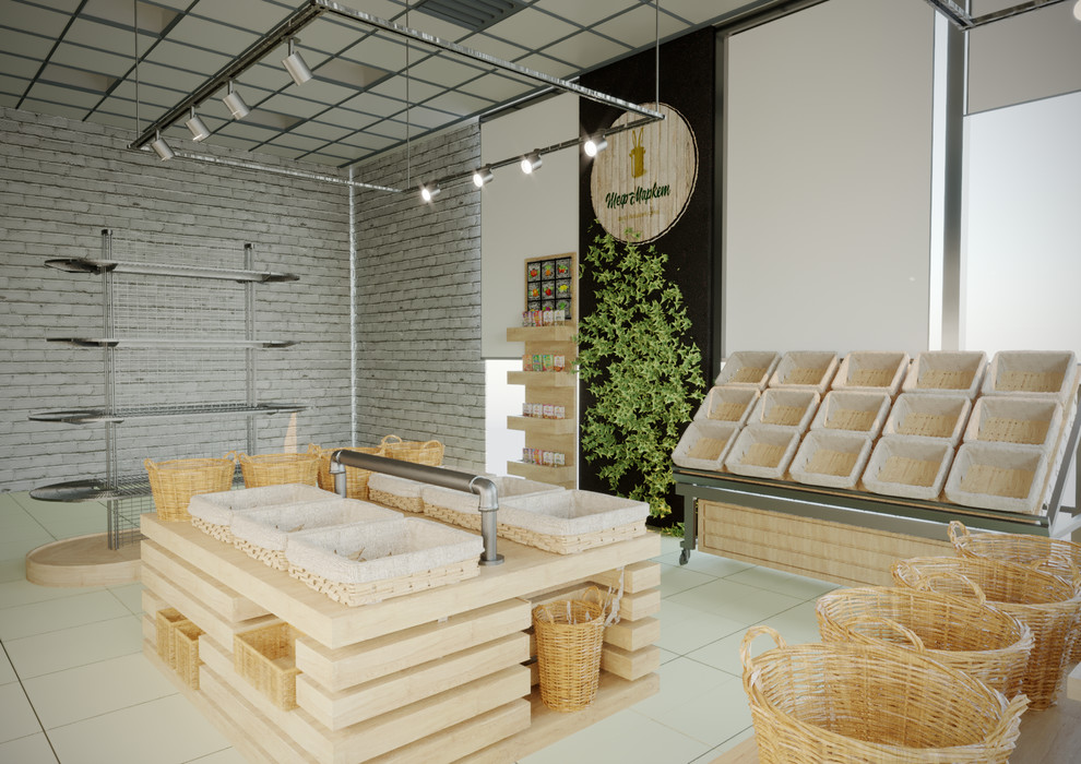 Дизайн-проект отдела фруктов и овощей в магазине формата «Минимаркет» площадью 2