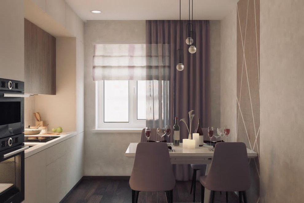 Обложка проекта: 1-комнатная квартира для молодой девушки. г. Санкт-Петербург