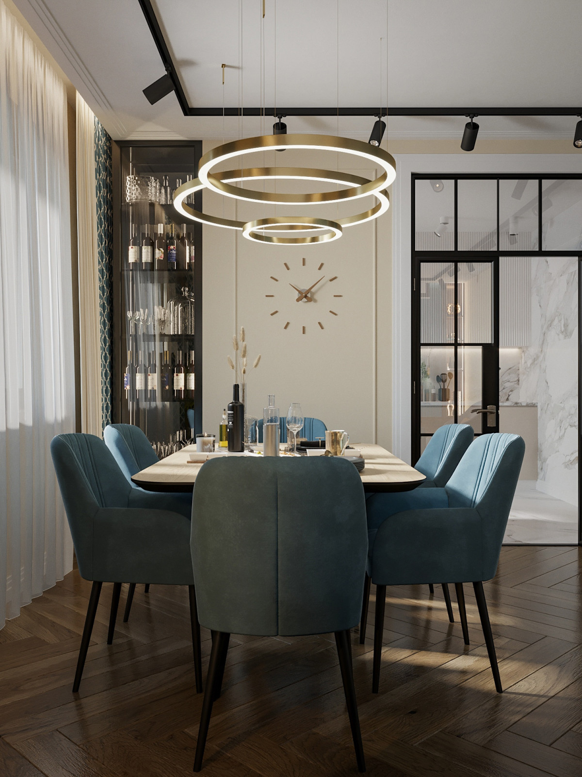 Дизайн квартиры в г. Омске ЖК "Серебряный берег"