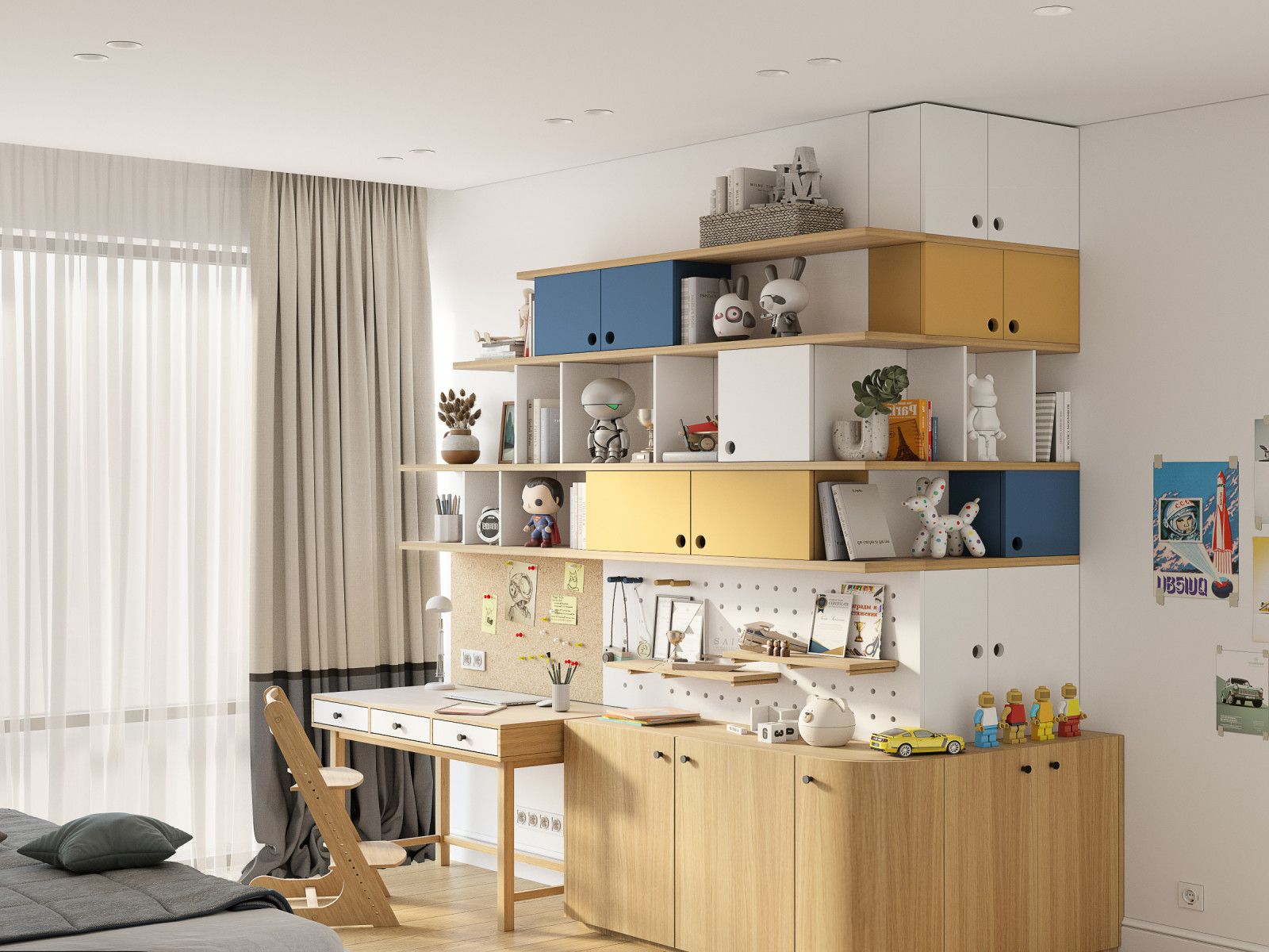 Дизайн интерьера четырехкомнатной квартиры в г. Москва