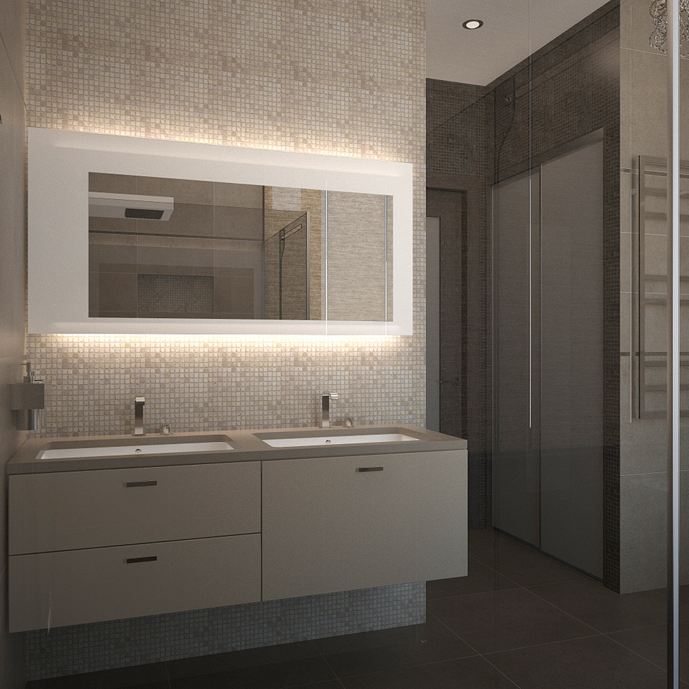 Квартира в стиле "Armani Casa"