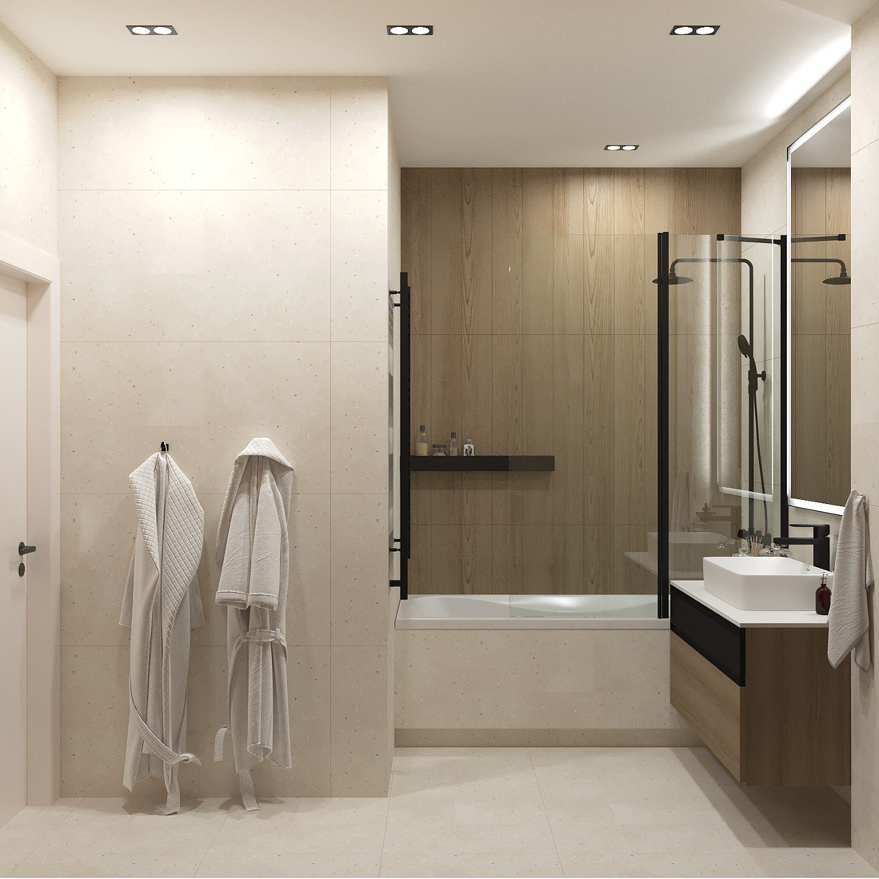 Квартира 100м2 в современном стиле