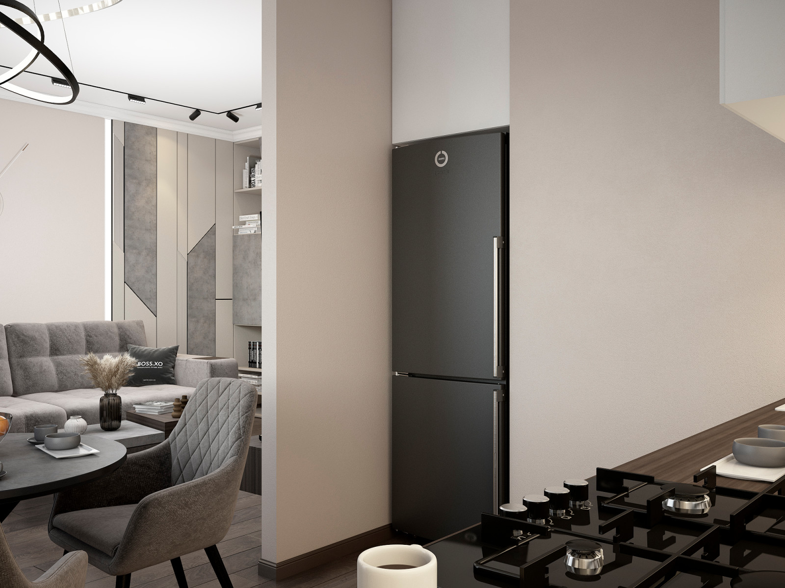 «Бунтарская» — минимализм для нее