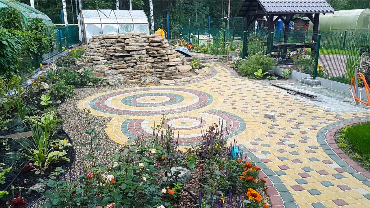 Обложка проекта: Благоустройство - дорожки