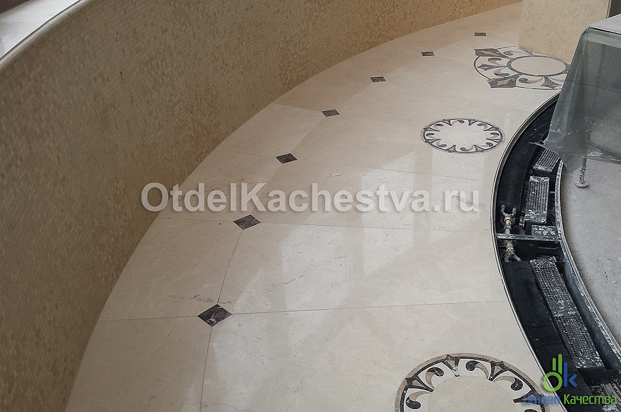 Обложка проекта: Укладка мрамора на лоджии