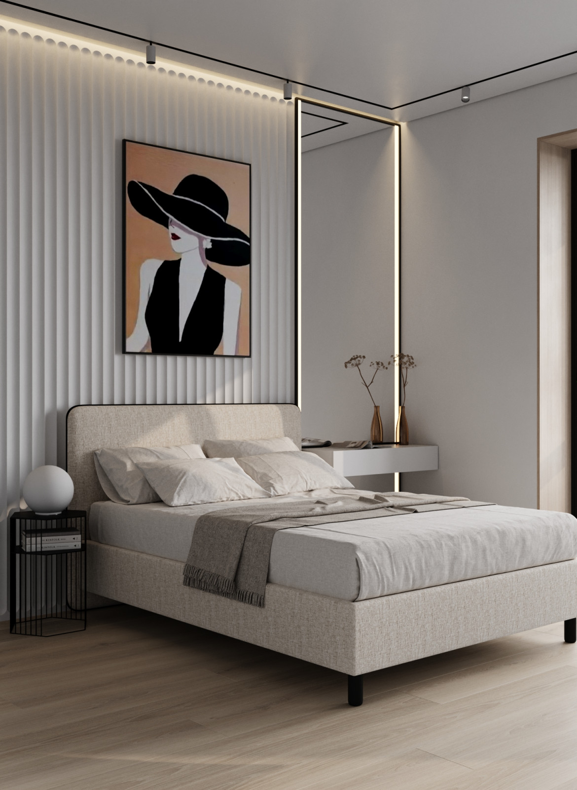 Дизайн интерьера квартиры в современном стиле в ЖК Сити Парк 2