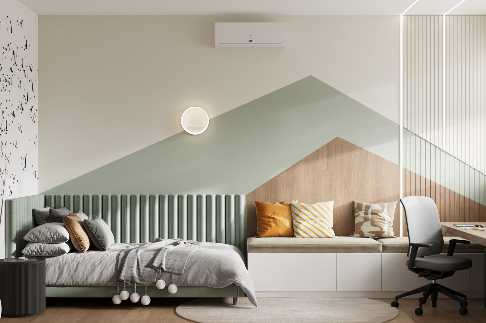 Дизайн-проект квартиры 70м2 в жк Садовый квартал г. Владивосток