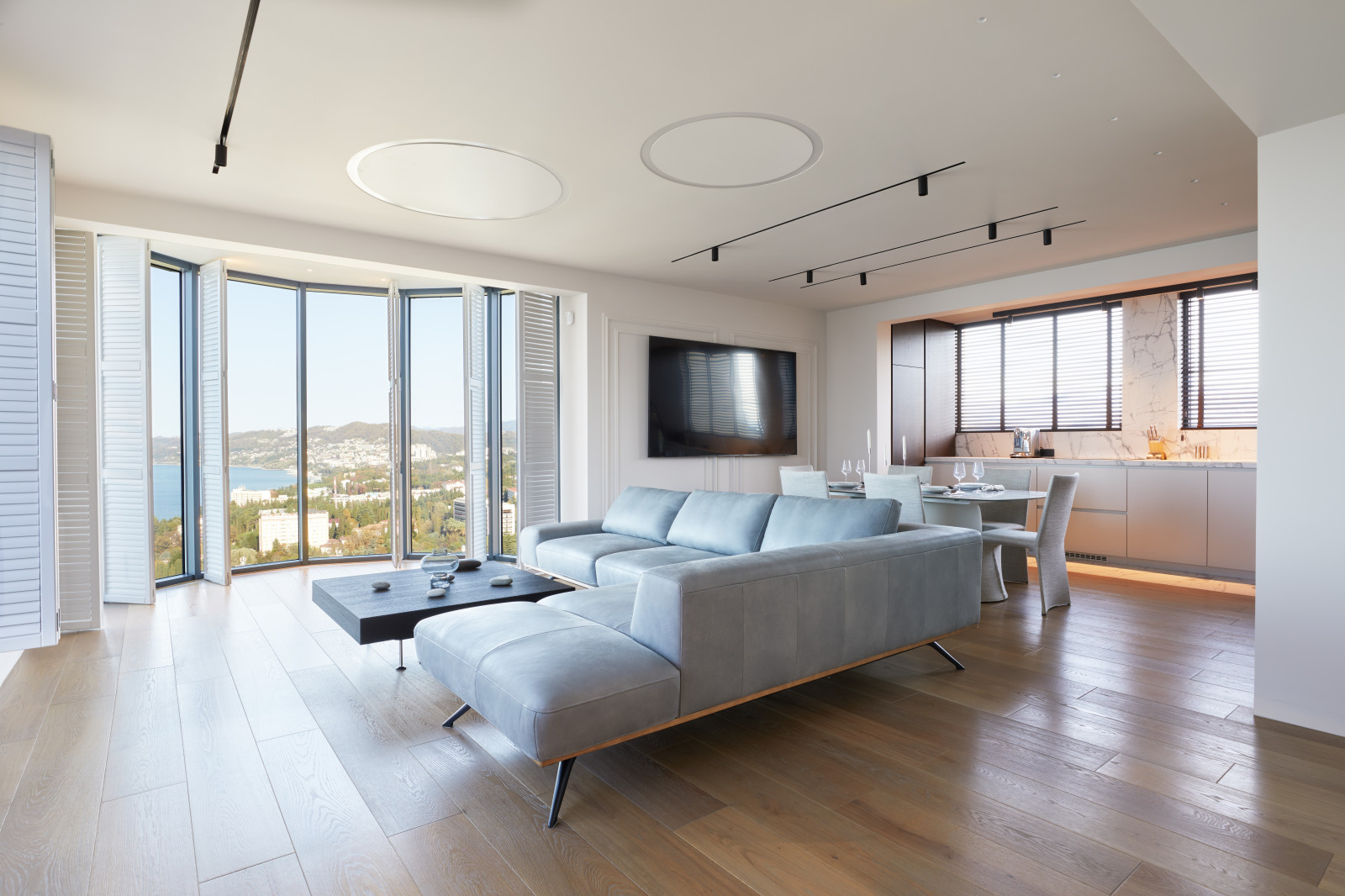 Обложка проекта: Пентхаус в ЖК Виктория