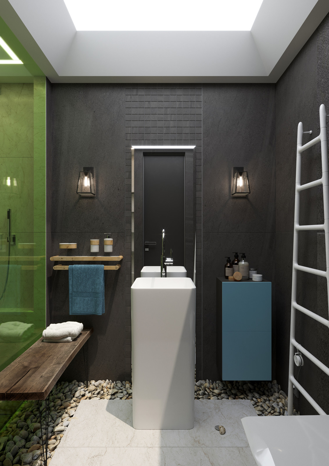 Проект интерьера «Теплый камень»