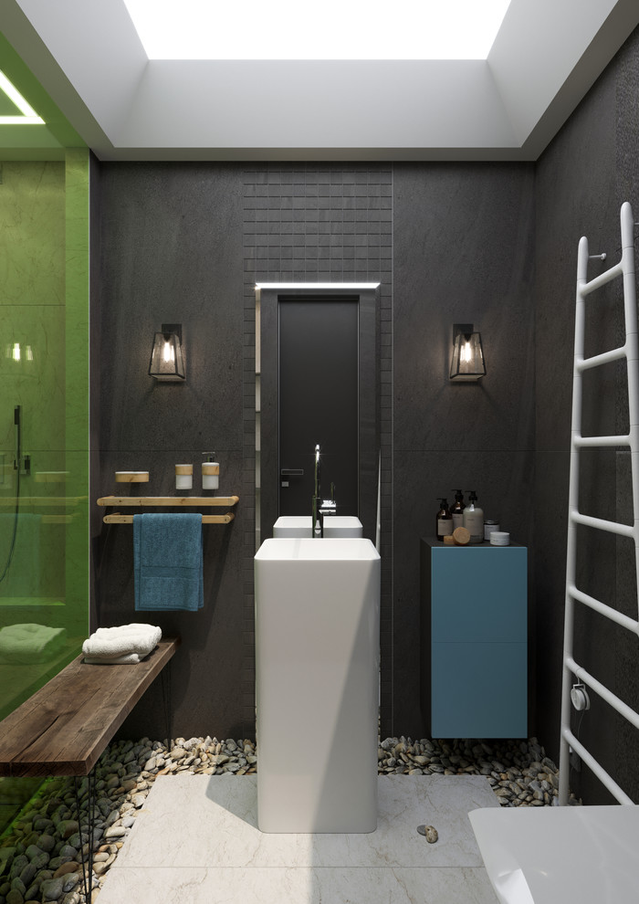 Проект интерьера «Теплый камень»