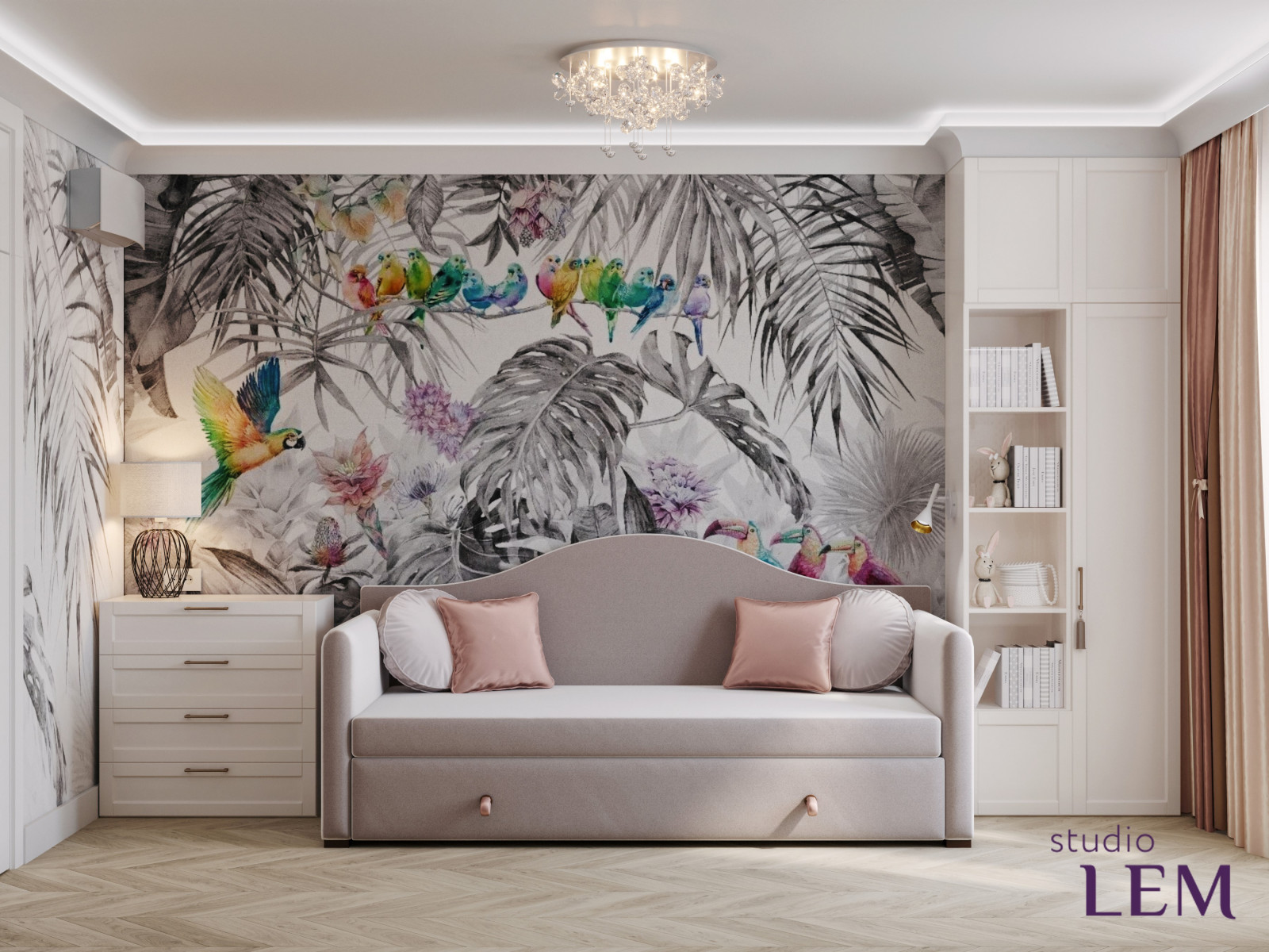 Современная классика; Новостройка в Москве; 70 м2