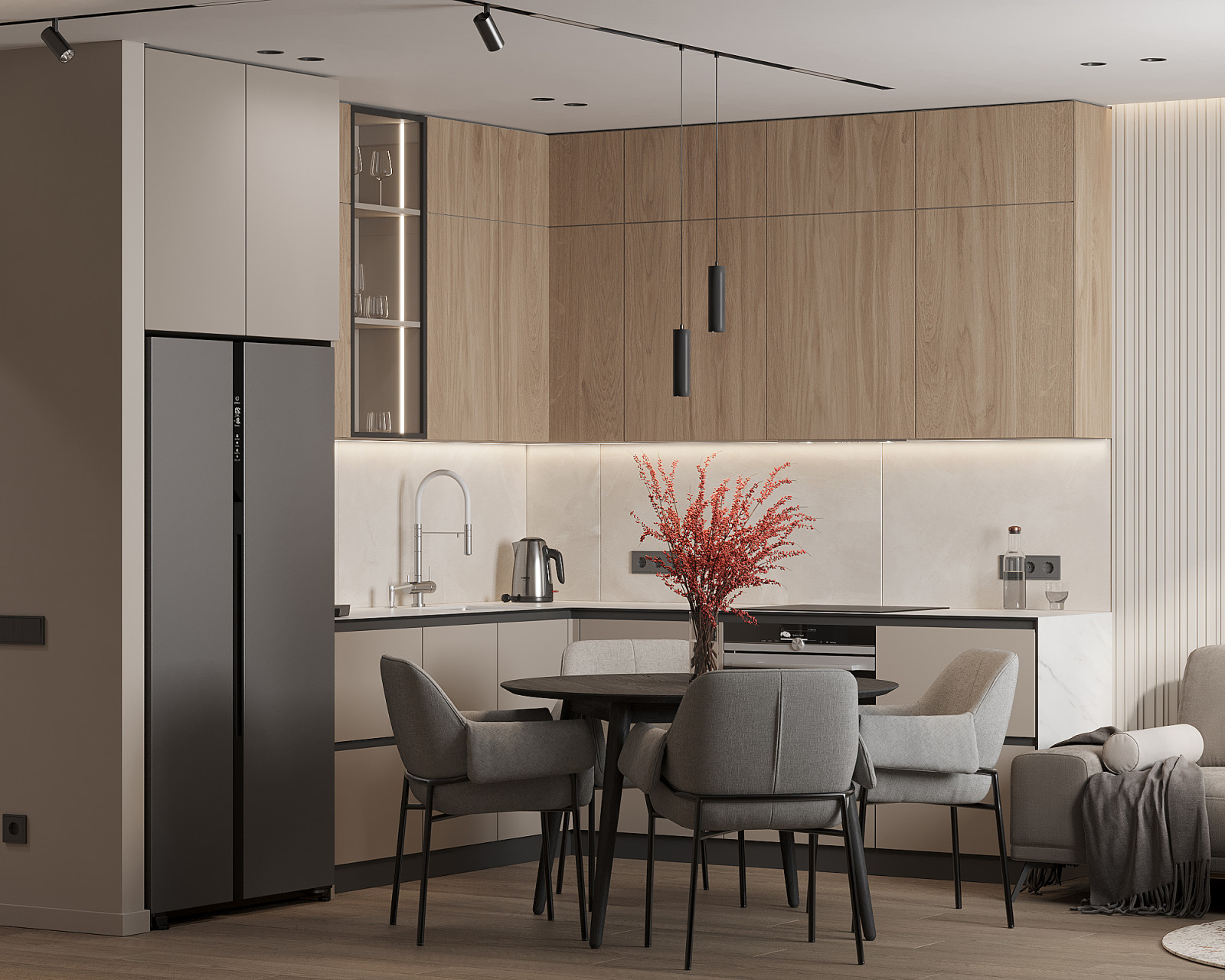 Обложка проекта: Дизайн-проект квартиры г.Ярославль ЖК "Новеллы"