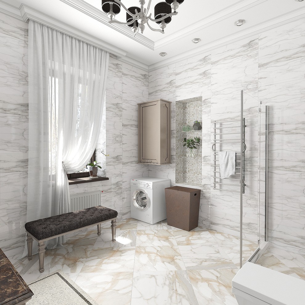 Дизайн дома площадью 93 кв.м в классическом стиле