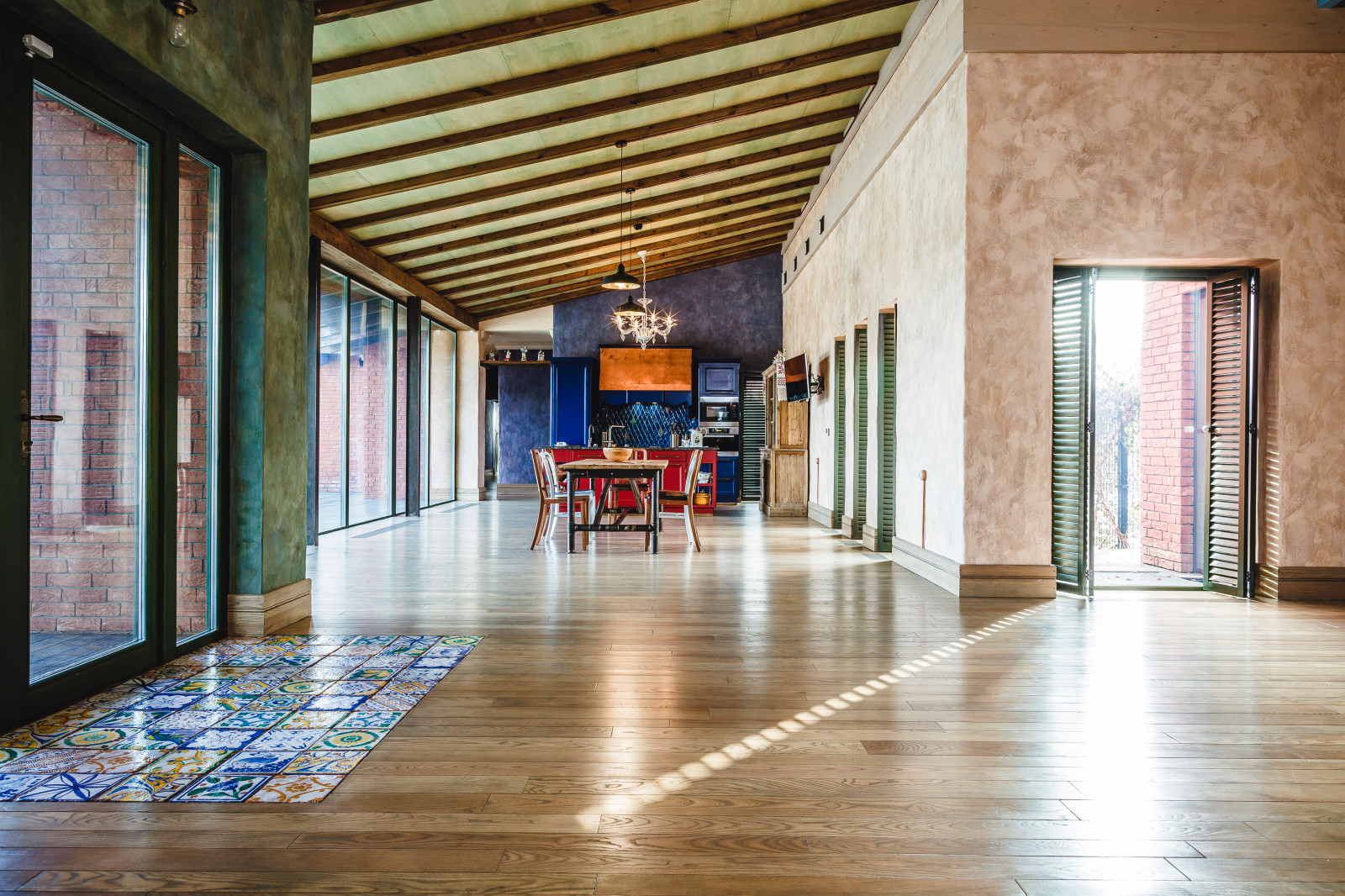 Кухня, совмещенная с залом