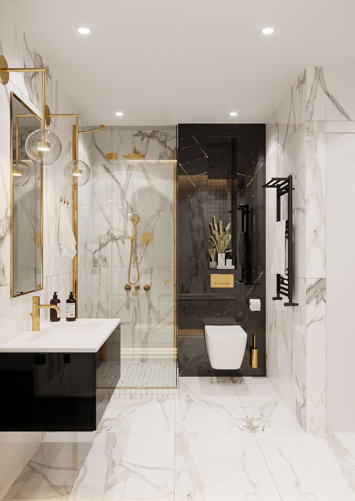 Проект квартиры "Классика и современность"