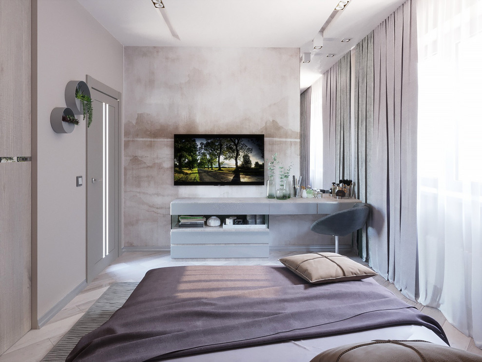 спальня в КП Алые паруса