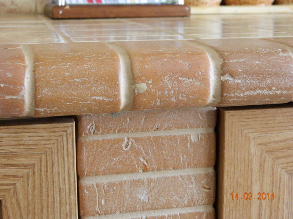 кухня в стиле рустика