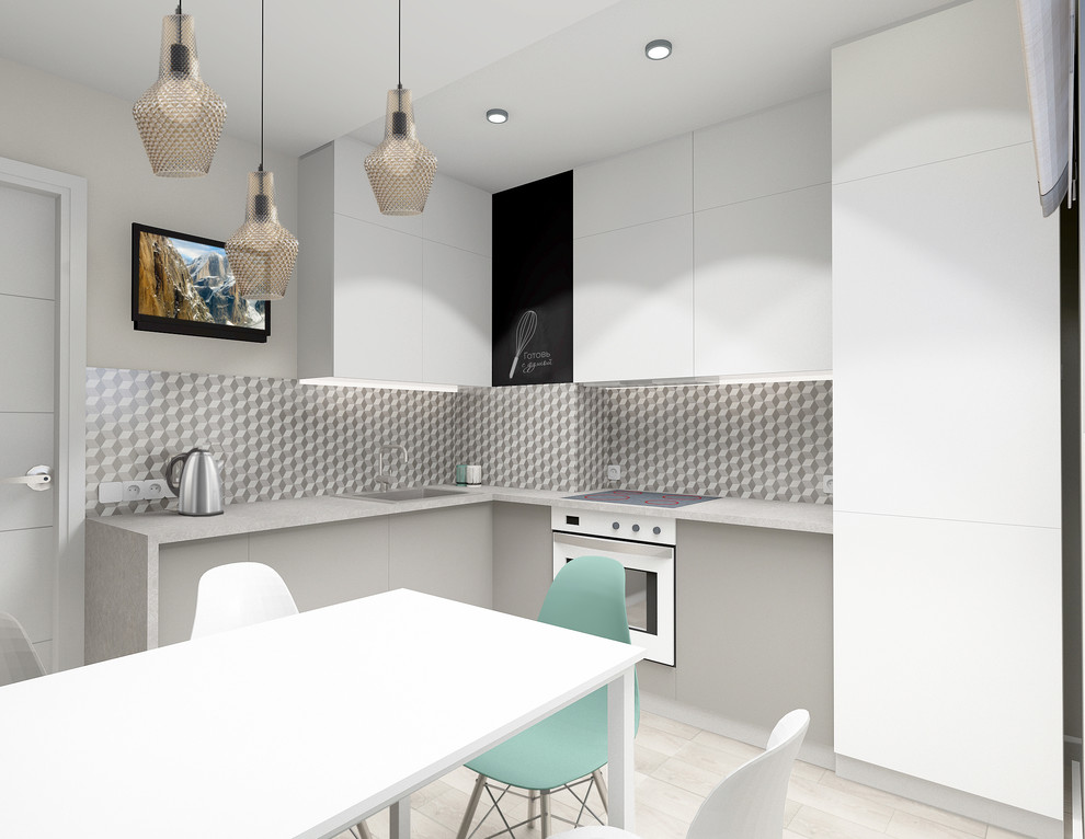 Проект квартиры в современном стиле "Территория детства"