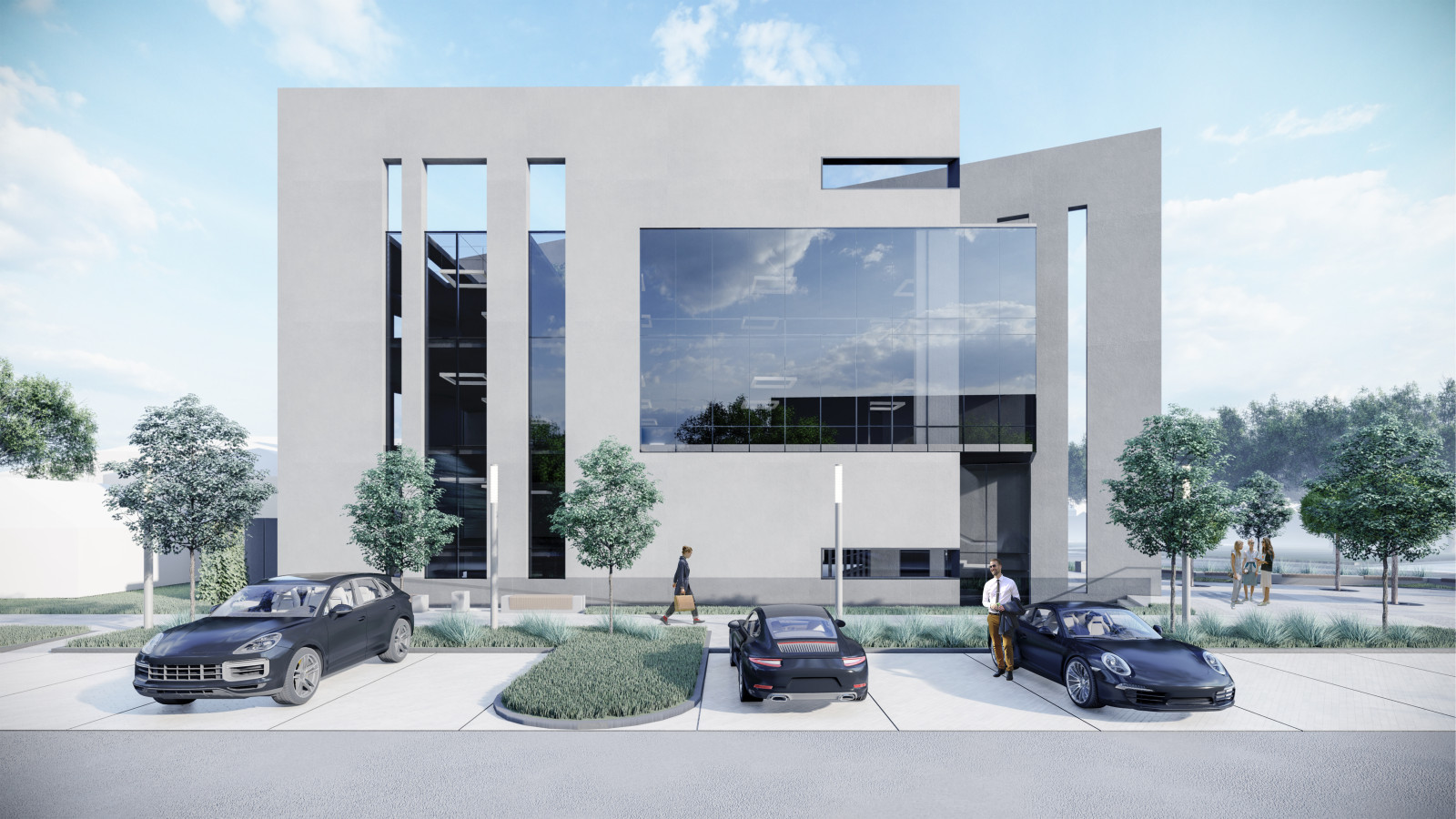 Торгово-офисный центр в Краснодаре