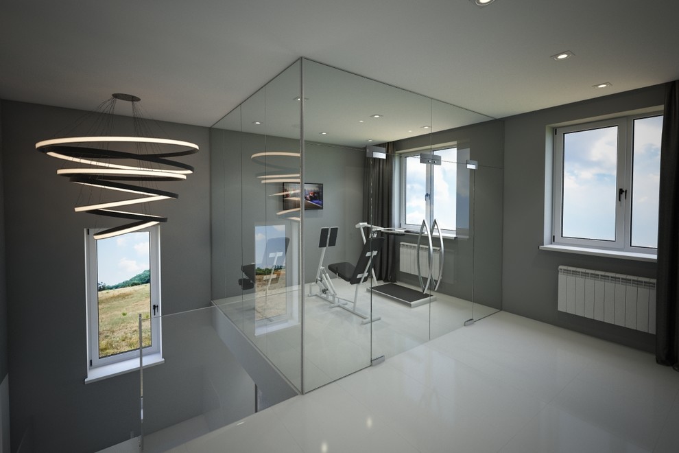 Дизайн-проект загородного дома в современном минимализме