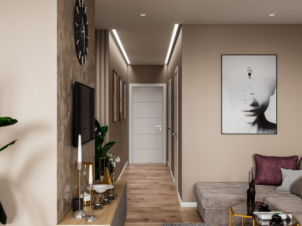 Дизайн - проект двухкомнатной квартиры 64,8 кв.м. в г. Москва