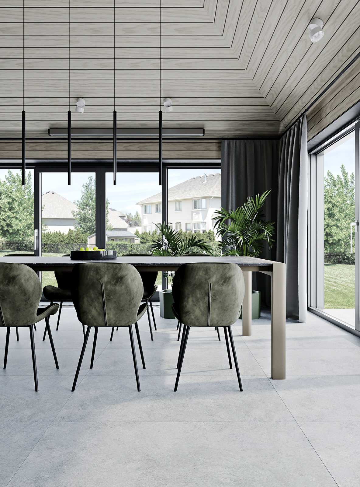 Интерьер летней веранды