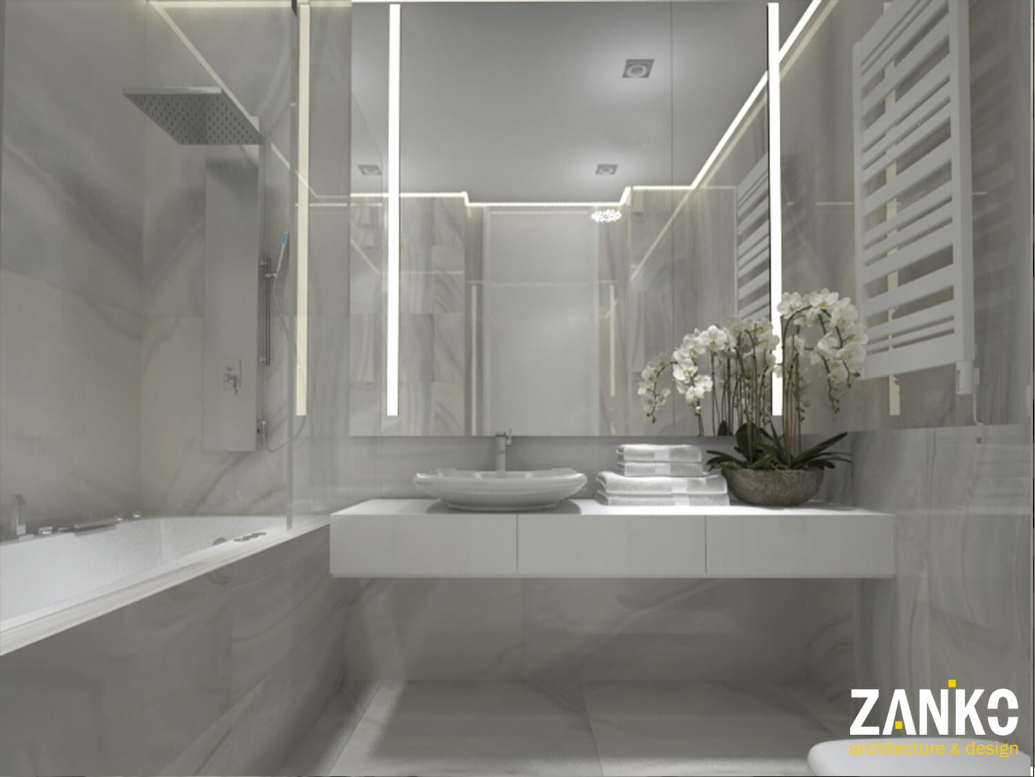 Дизайн квартиры в ЖК River Stone