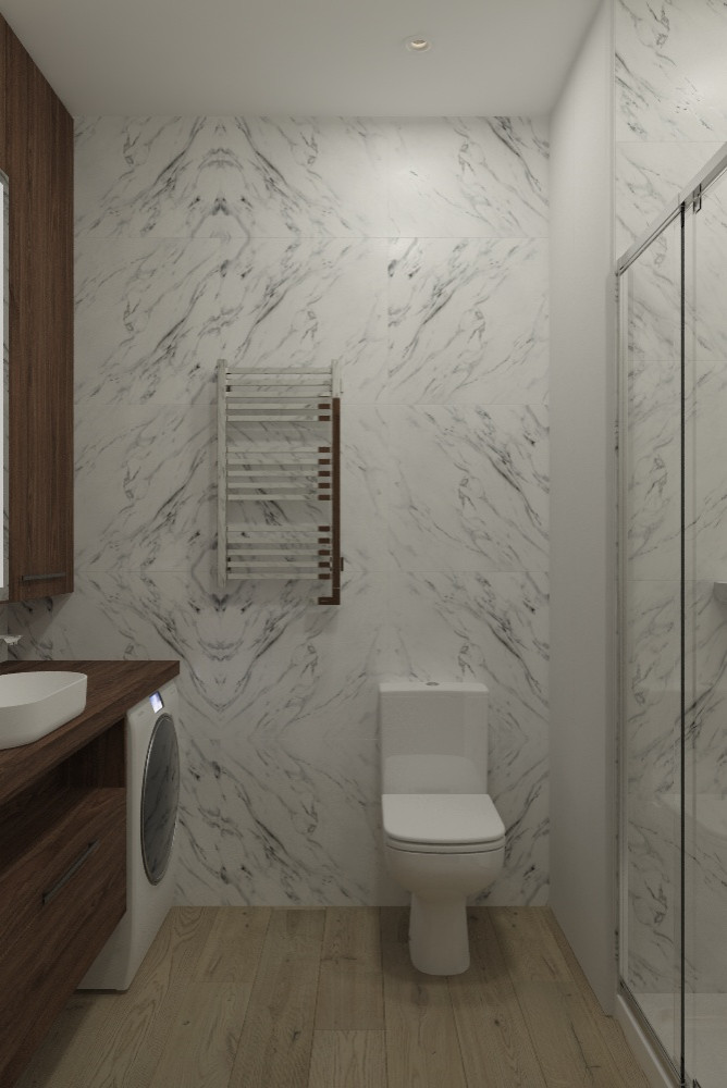 Дизайн и ремонт двухкомнатной квартиры (м. Некрасовка)