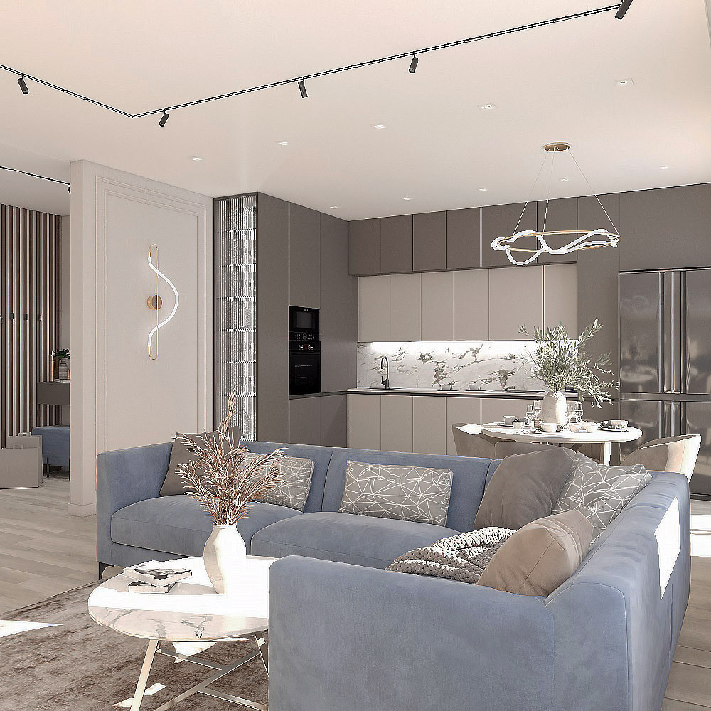 3-х комнатная квартира в ЖК " Новоостровский"