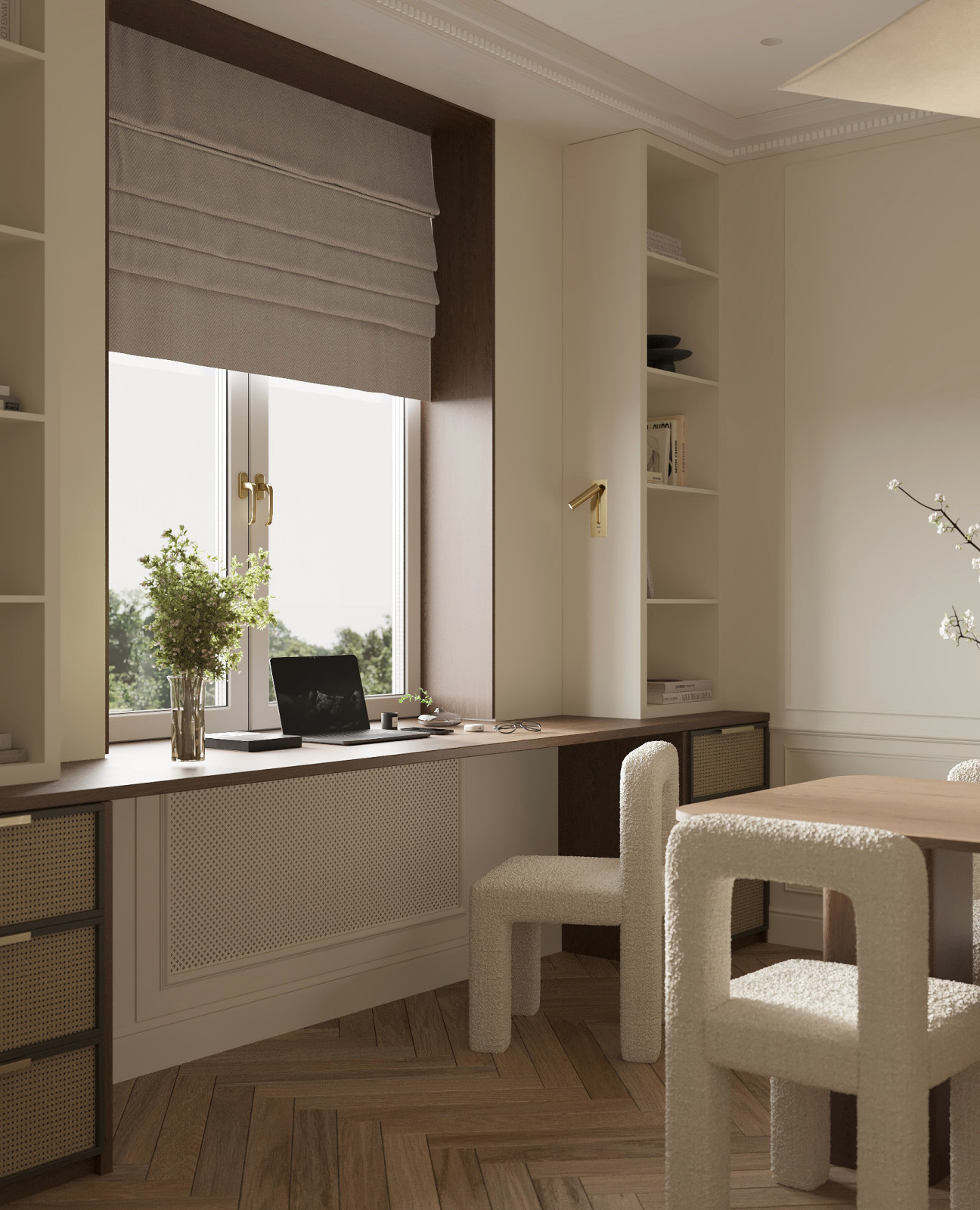 Квартира в стиле неоклассика