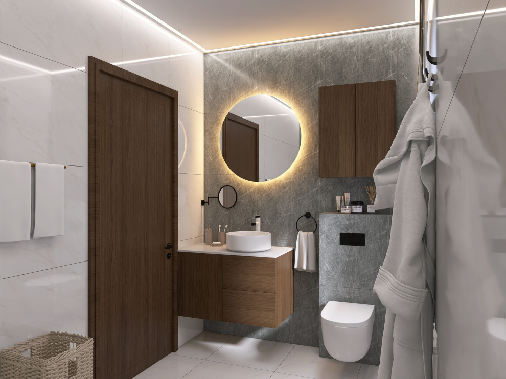 Ванная в загородном доме