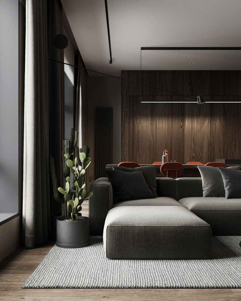 Flat in natural colours | Квартира в природных оттенках