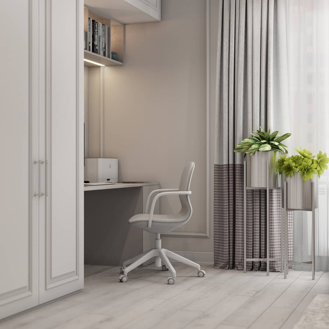 Обложка проекта: Гостиная, 18 кв.м