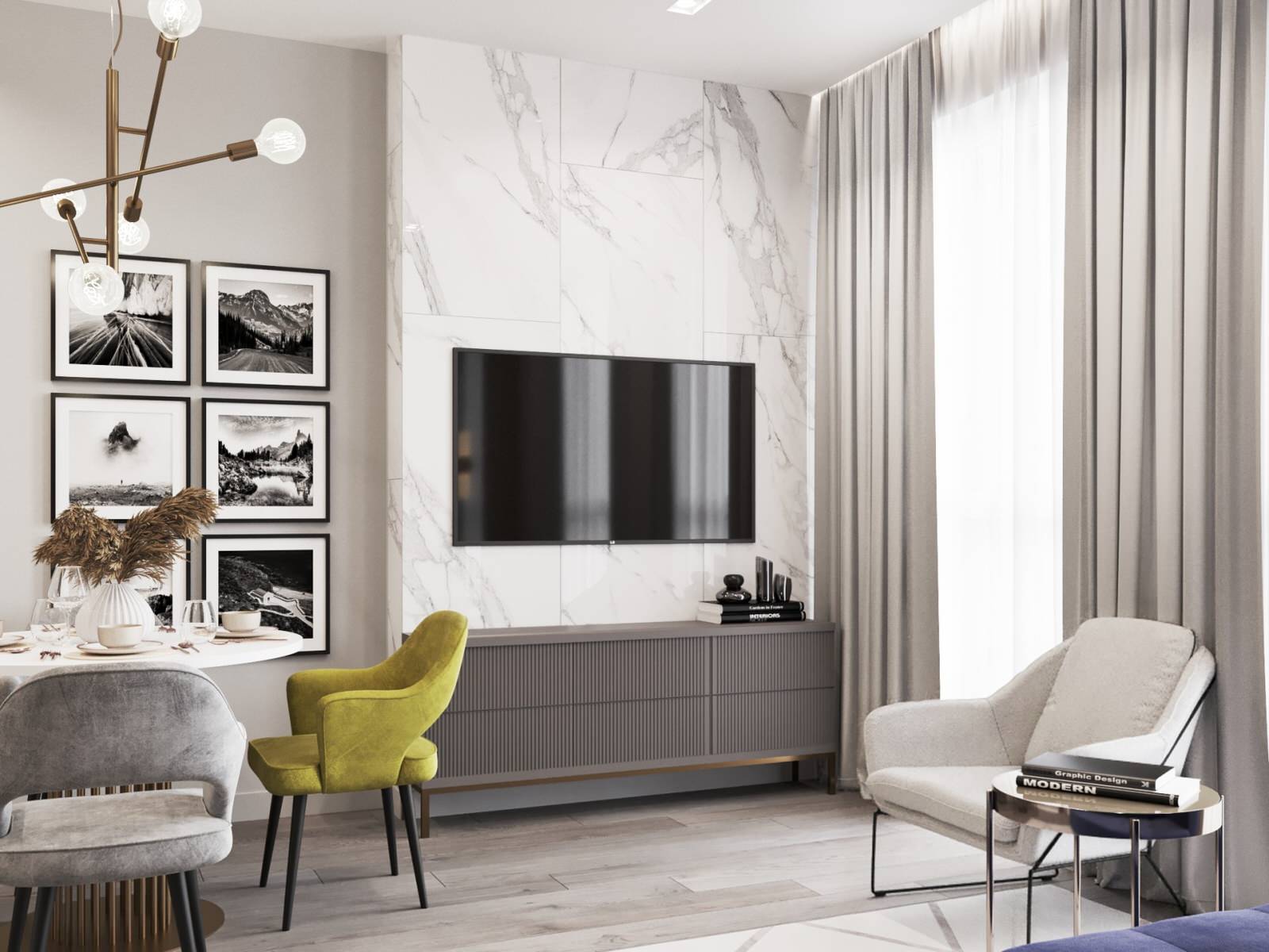 двухкомнатная квартира 70 метров