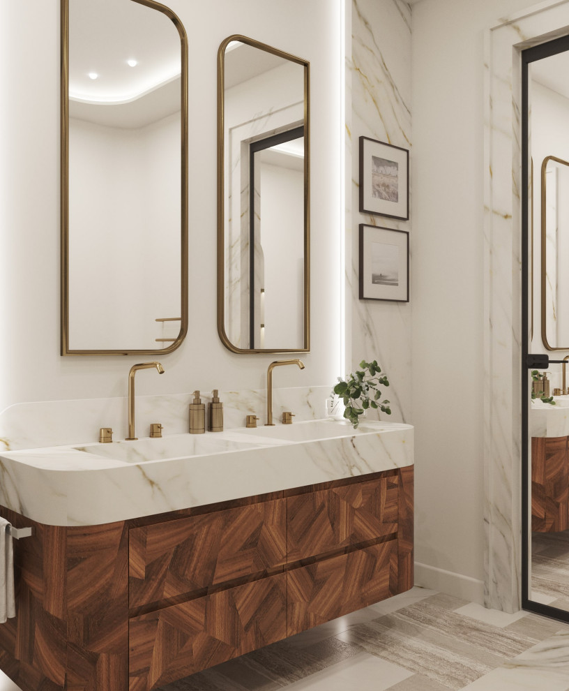 Дизайн-проект квартиры 200м², ЖК Neva Haus