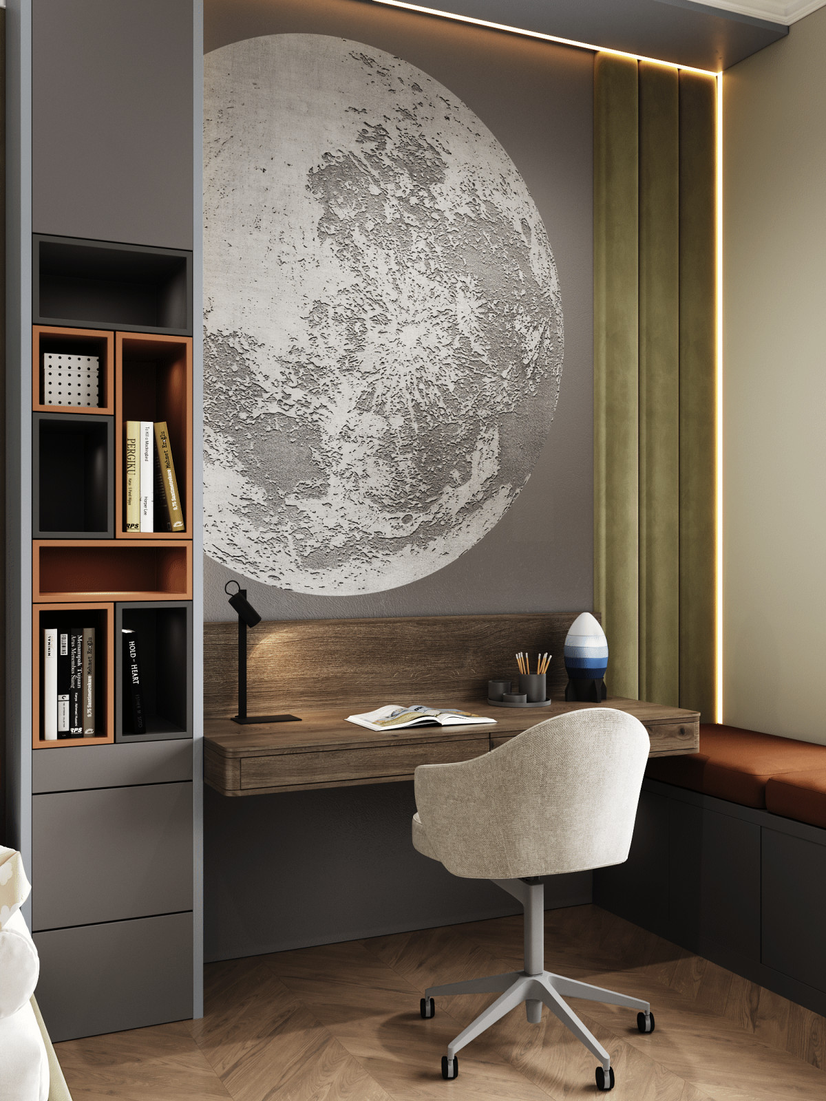 Современный интерьер на 200 кв.м.