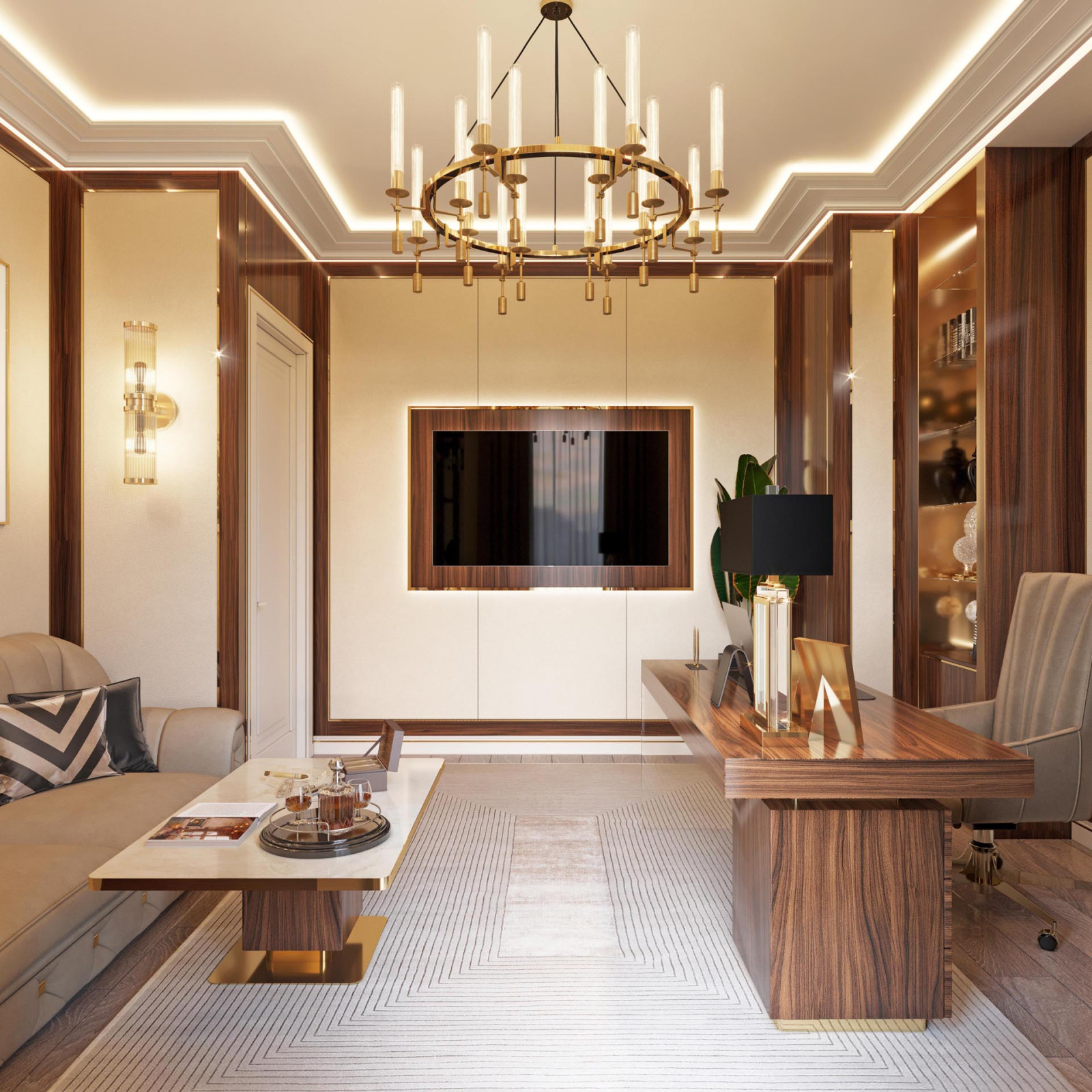 Интерьер - 270м2